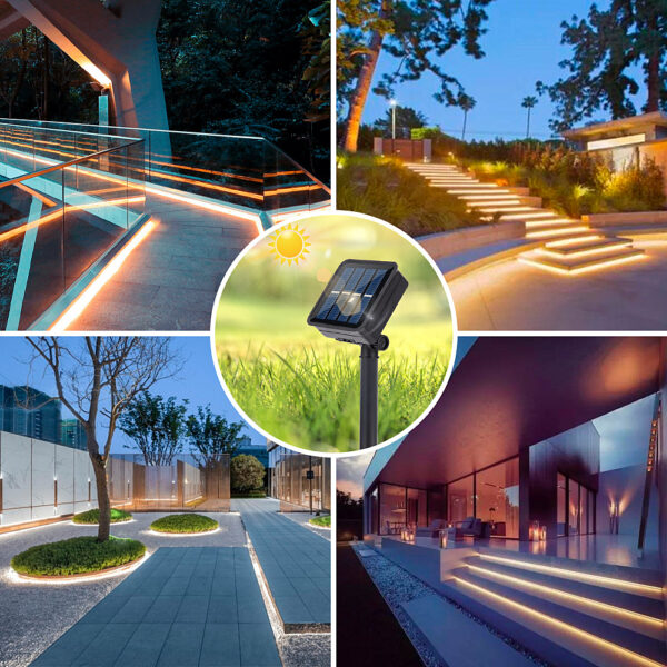 Solar Lights Strip with 90LED - Image 6