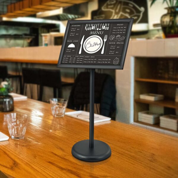 Poster Stand, Heavy-Duty Floor Standing Sign Holder - Image 6