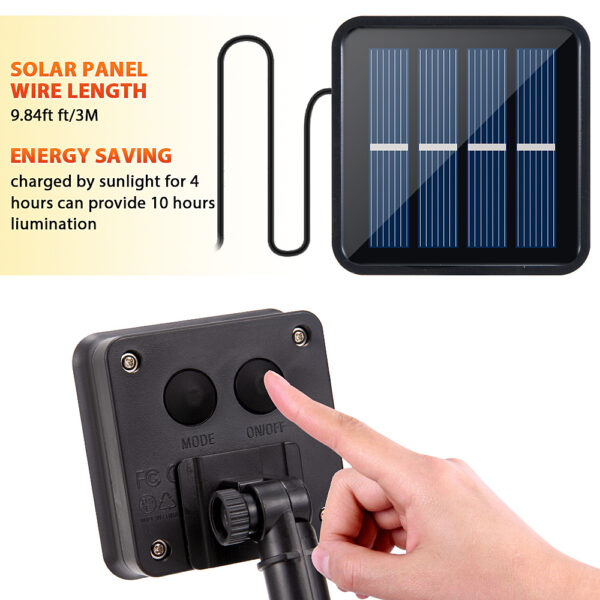 Solar Lights Strip with 90LED - Image 3
