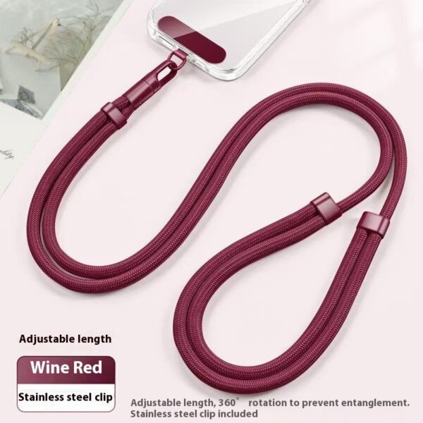 Mobile Phone Portable Adjustable Short Anti-theft Clip Strong Lanyard - Image 3